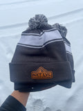 NXT LVL Patch Pom Beanies